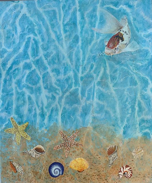 Sehpa-Deniz Kabuklu -1